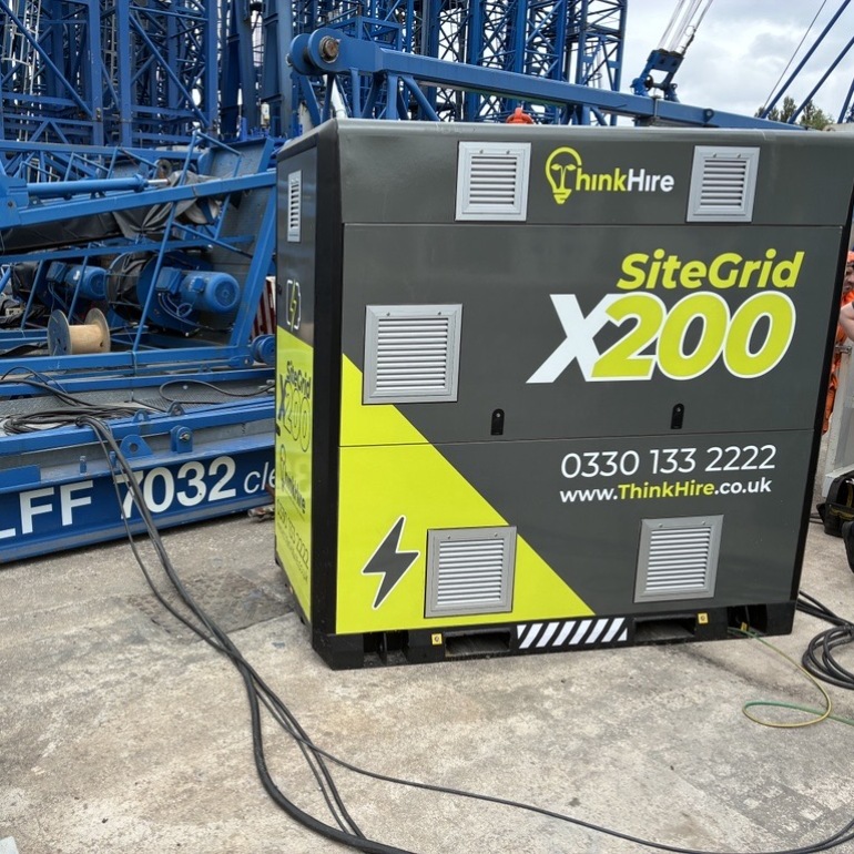 Tower Crane Battery Power Solutions